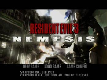Resident Evil 3:NEMESIS