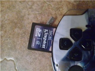 Ускоритель карт памяти для PSP Slim