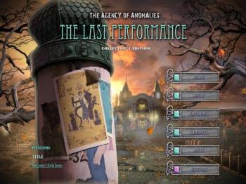 The Agency of Anomalies 3: The Last Performance - Collectors Edition