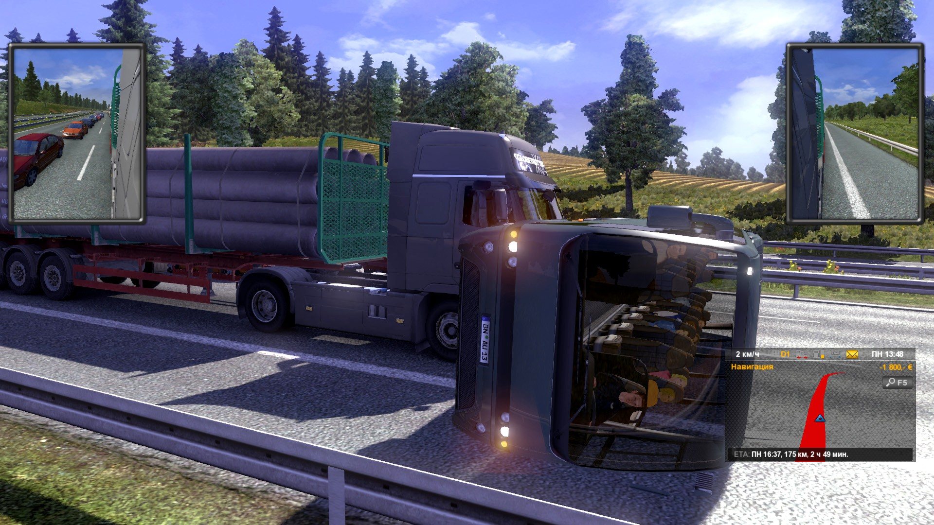 Euro truck simulator 2 gold edition что входит