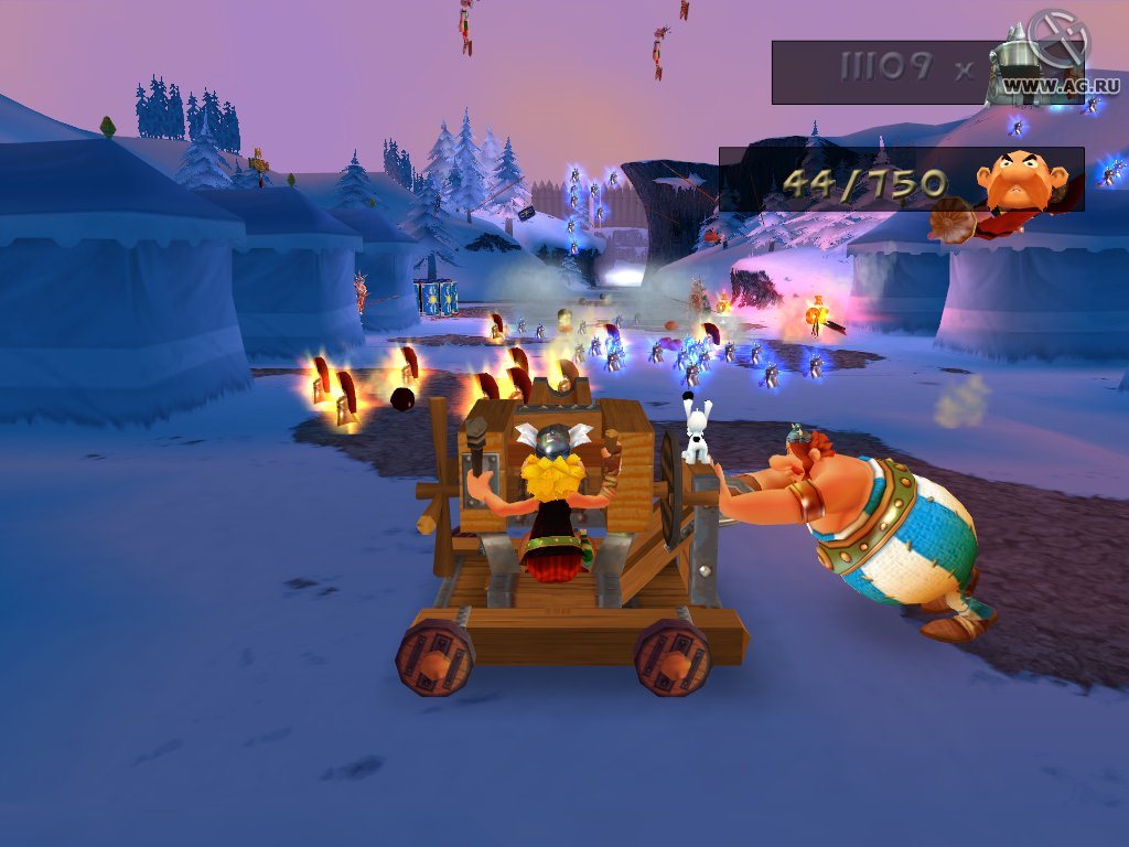 Астерикс и Обеликс XXL / Asterix & Obelix XXL (2004) [PC игры, Arcade ...