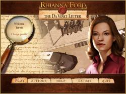 Rihianna Ford & The Da Vinci Letter